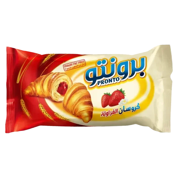 برونتو كرواسان بالفراولة 55 ج