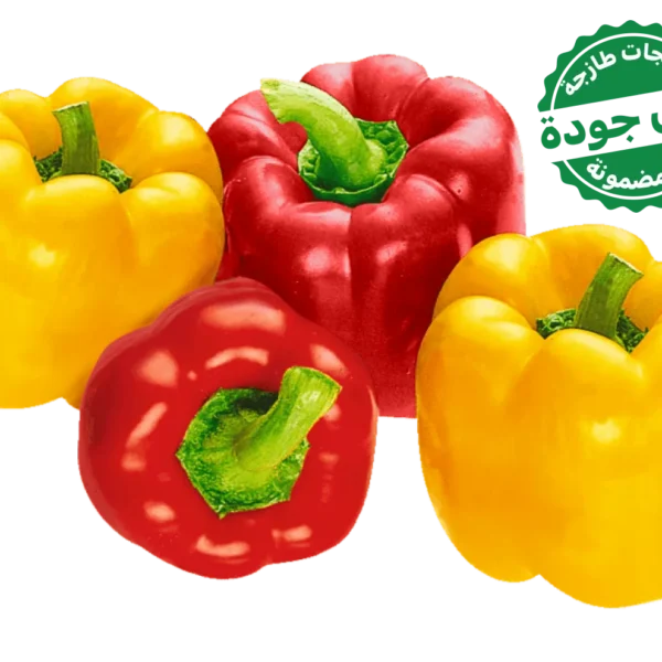 فلفل رومي ملون محلي 500 جم تقريبًا