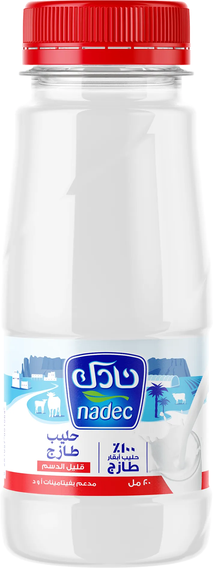 Fresh-Milk-200ml-Low-Fat-AR-6281057001064 نادك حليب قليل الدسم 200 مل - الصورة 1