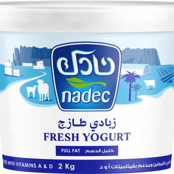 نادك زبادي كامل الدسم 2 كج
