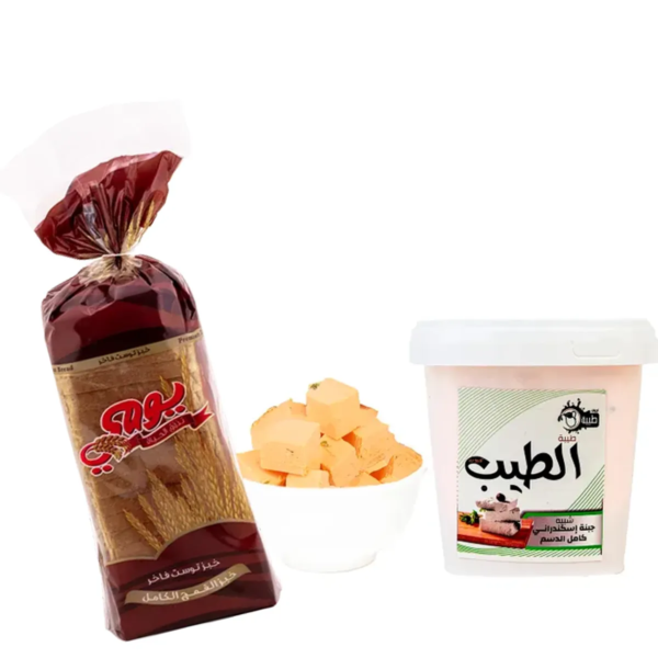 يومي مع جبنة طيبة اسكندراني