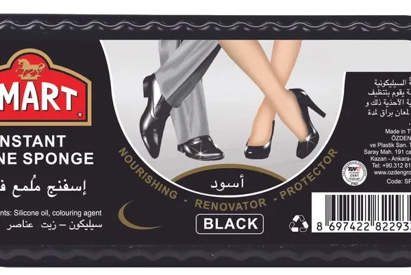 سمارت اسفنج ملمع الاحذية لون اسود