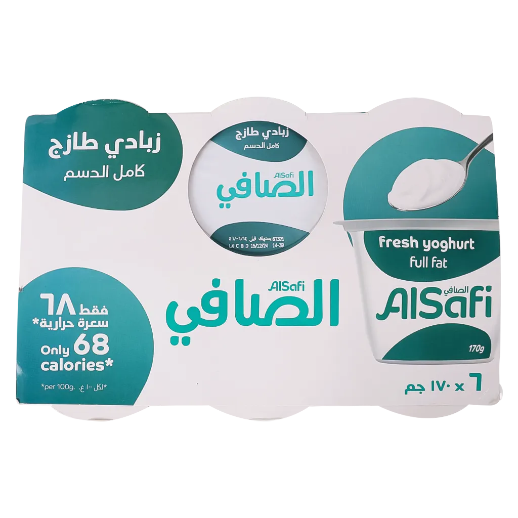 a5f406ea-2372-4355-8e66-6008afa7b8a4 الصافي زبادي كامل الدسم 6 حبات 170 ج - الصورة 1