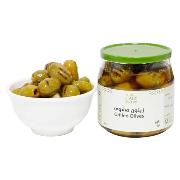 زيتون مشوي ٣٦٠ جرام- جبن وزيتون