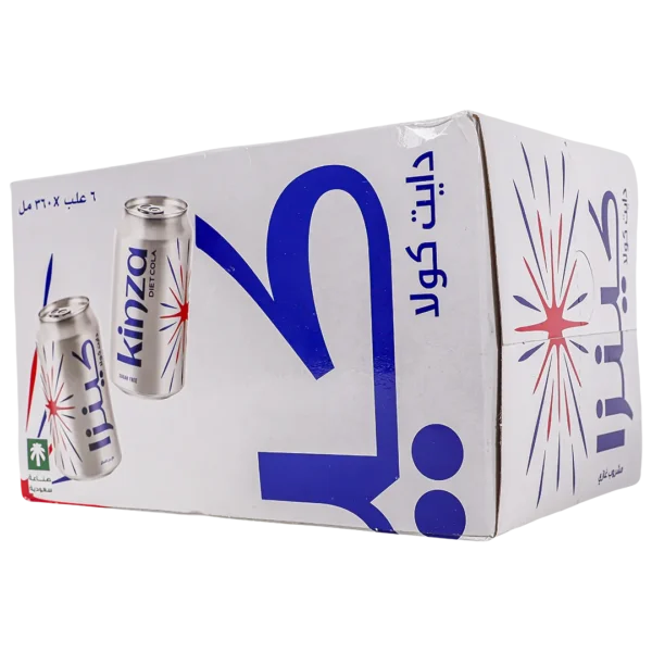 كينزا كولا دايت مشروب غازي 6 حبات 360 مل