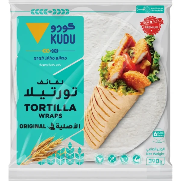 كودو لفائف التورتيلا ابيض 390 ج