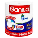 سانيتا جبسي ماكسي ورق مطبخ رول 1000 ورقة