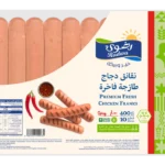 رضوى نقانق دجاج طازج سبايسي 400 ج