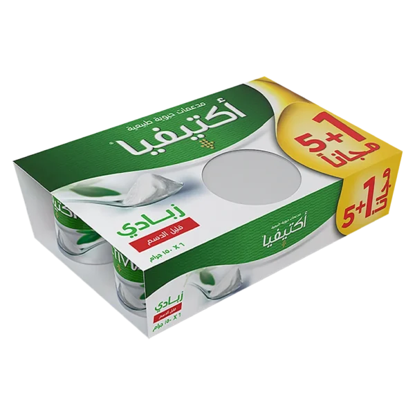 أكتيفيا زبادي قليل الدسم 6 حبات 150 ج