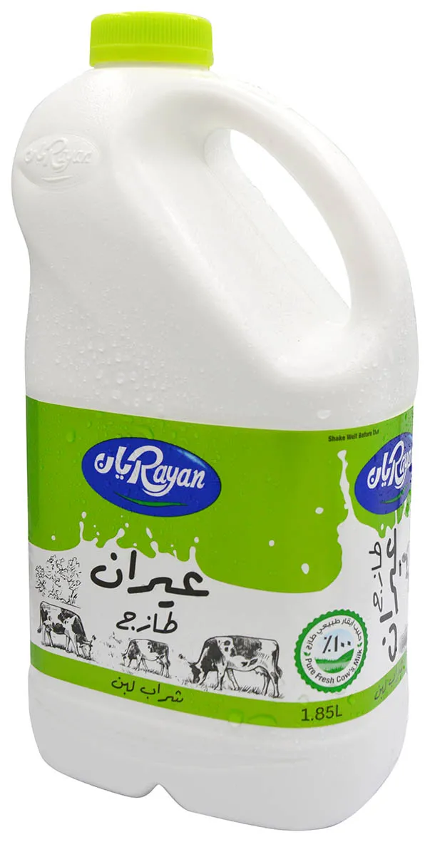 b59bb90a-9f12-4ea7-8f87-662aeb35973c ريان شراب لبن عيران 1.85 لتر - الصورة 1