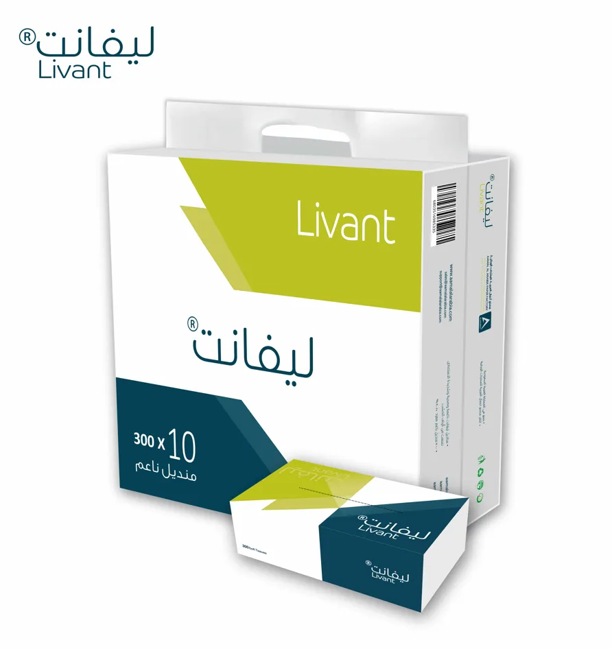 ba306387-230b-4e45-82c1-a933703d2b6f ليفانت مناديل وجه ناعمه منديل 10 قطع 300 منديل - الصورة 1