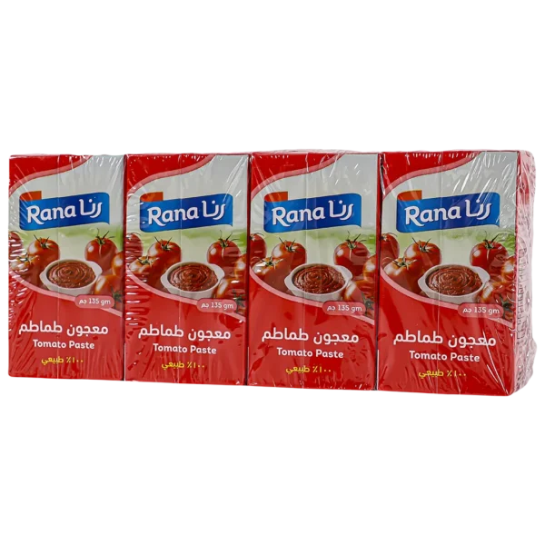 معجون رنا طماطم عبوة 8 حبات 135 ج