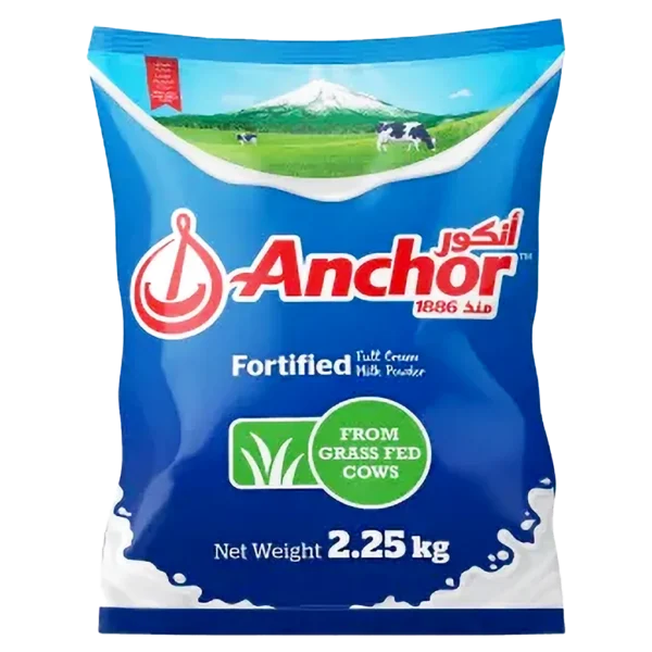انكور حليب بودرة كامل الدسم 2.25 كج