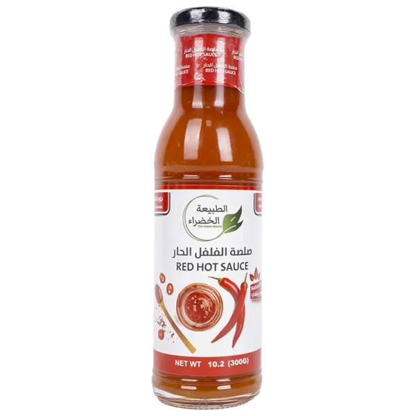 الطبيعة الخضراء صلصلة الفلفل الحار 300 ج