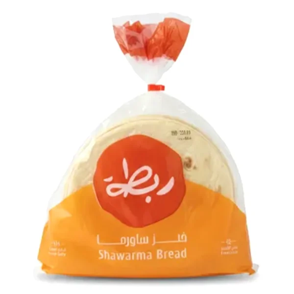 ربطه خبز عربي ابيض 8 حبات