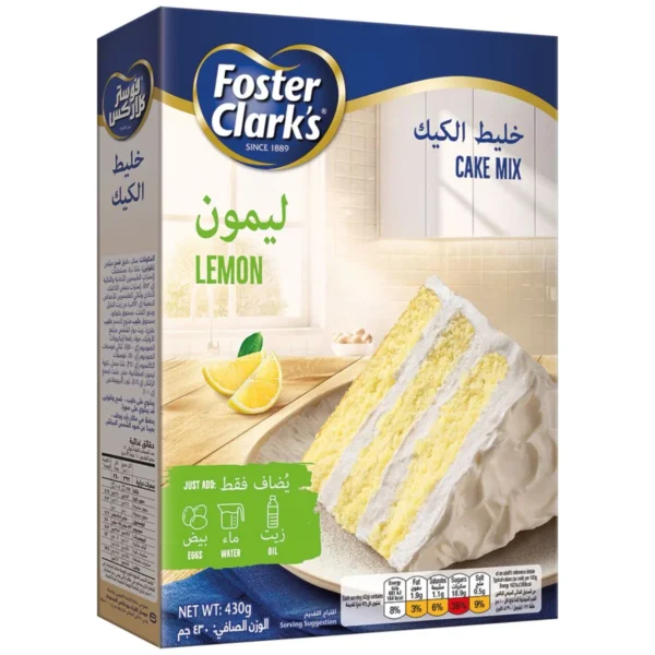 فوستر كلاركس خليط الكيك ليمون 430 ج