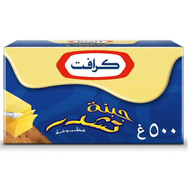 كرافت قالب جبنة شيدر 500 ج