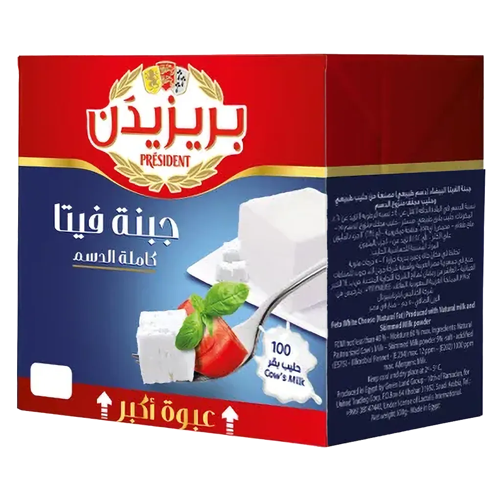 c885aff5-6093-4a00-9341-c1b53f434625 بريزيدن جبنة فيتا كاملة الدسم 500 ج - الصورة 1