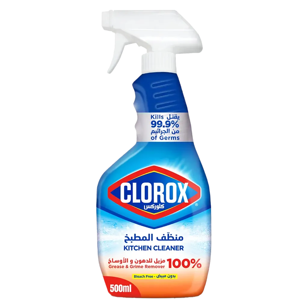 ca72ee98-4a1d-4637-9308-3ba754e04a93 كلوركس بخاخ منظف اسطح المطبخ 500 مل - الصورة 1