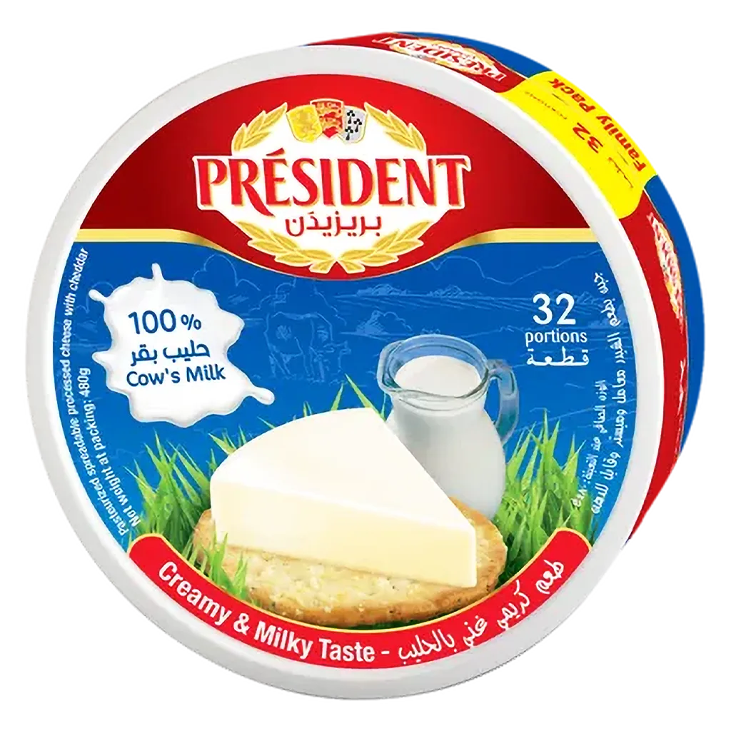 cc5cce1f-d45a-4658-86c5-75b8a5f64a10 بريزيدن جبنة مثلثات 32 قطعة 480 ج - الصورة 1