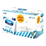 السعودية حليب كامل الدسم عبوة ترويجية 12 حبة 1 لتر