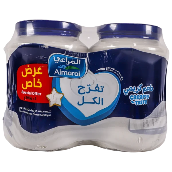 المراعي شبيه جبنة كريمية قابلة للدهن 2 حبة 900 ج
