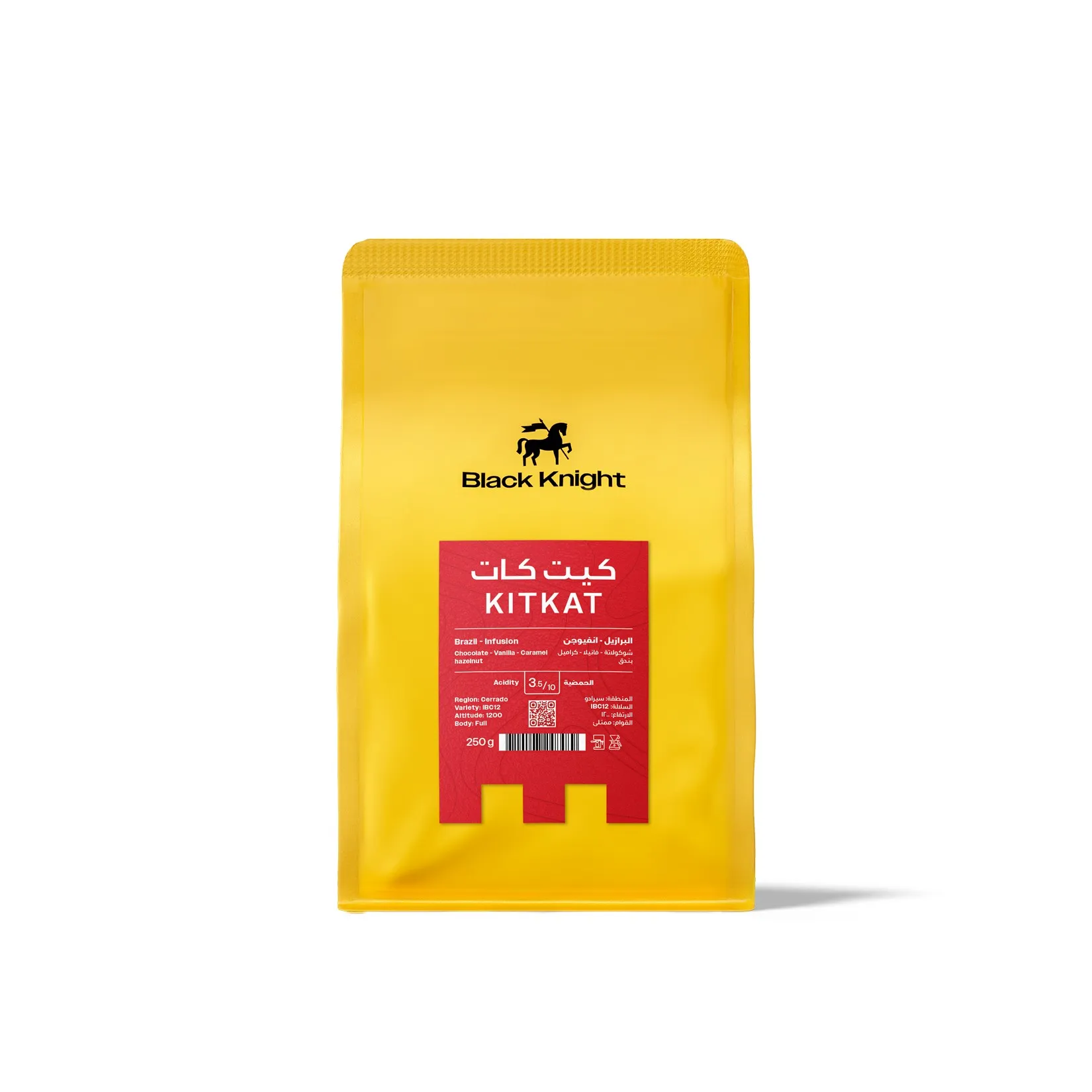 cffb1b11-3640-4250-a8ae-d523d3a9cbb7 بلاك نايت البرازيل كيت كات أنفيوجن فلتر وإسبريسو 250 ج - الصورة 1