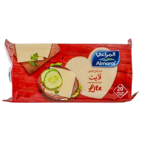 المراعي شرائح جبنة قليلة الدسم 20 شريحة 400 ج