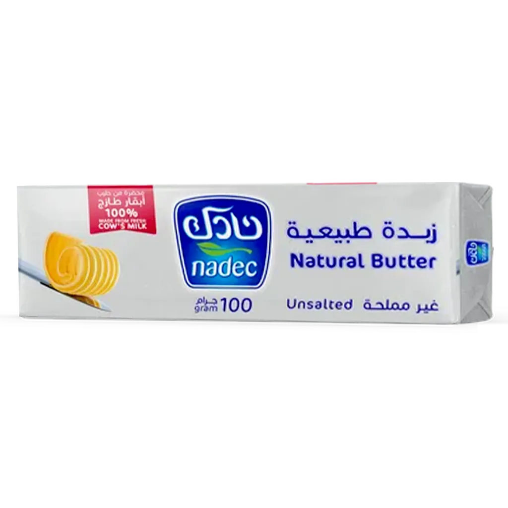 d733b8b4-3d21-4e6f-aed4-ec44f056da0a نادك زبدة غير مملحة 100 ج - الصورة 1
