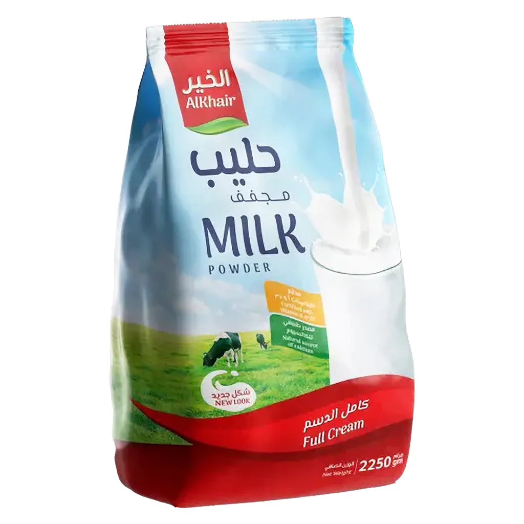 d76aafc4-e89f-44b0-b430-6a921b543109 الخير حليب بودرة كامل الدسم 2250 ج - الصورة 1