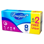 سانيتا بوكيه ورق الحمام 6+2 رول 171 ورقة