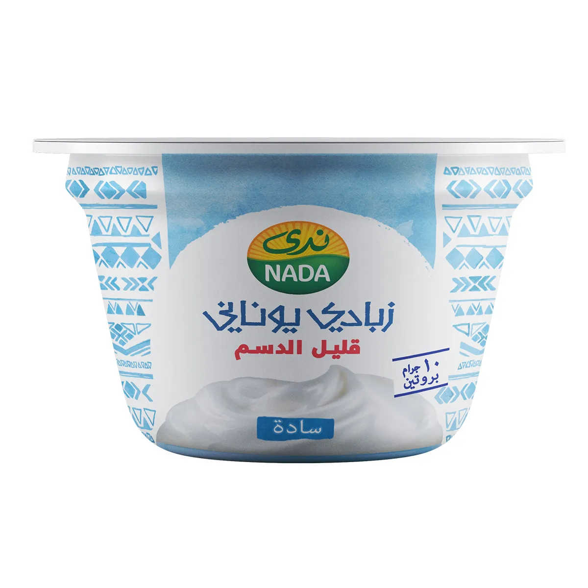 e09393ea-01bb-4d64-803b-b171862c301c ندى زبادي يوناني قليل الدسم سادة 160 ج - الصورة 1