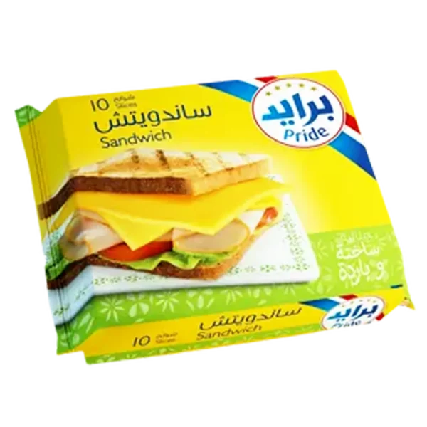برايد جبنة شيدر شرائح ساندويتش 200 ج