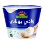أرض الطبيعة زبادي يوناني عضوي 5% دسم 150 ج