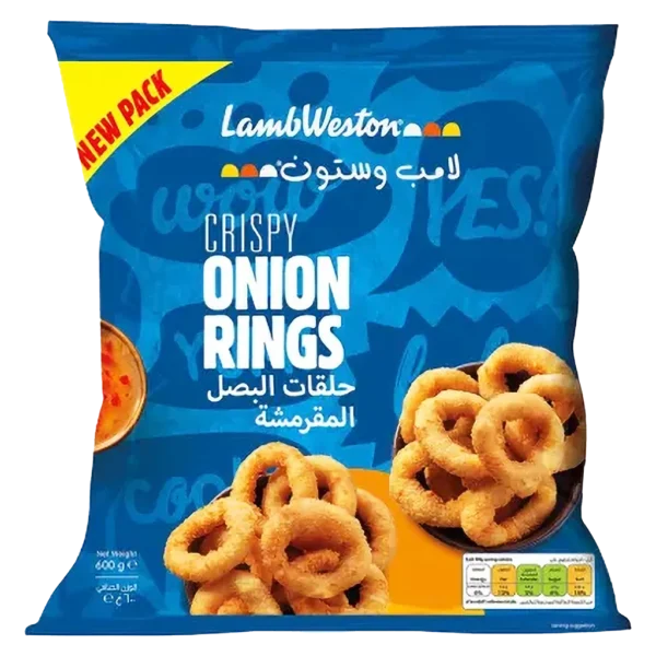 لامب وستون حلقات البصل المجمدة 600 ج