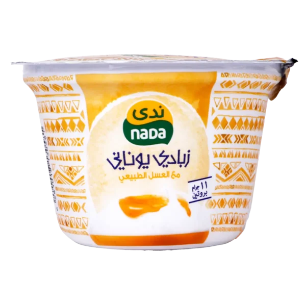 ندى زبادي يوناني بالعسل الطبيعي 11 جم بروتين 160 ج