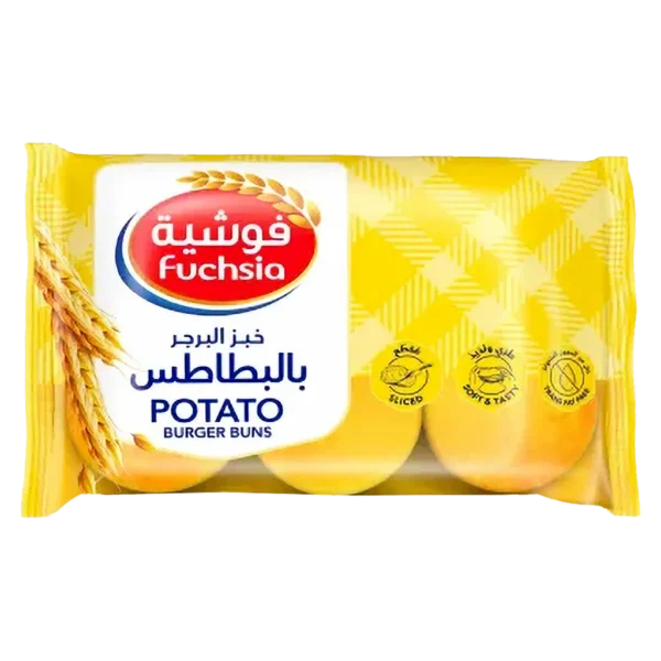 فوشية خبز البرجر بالبطاطس 390 ج