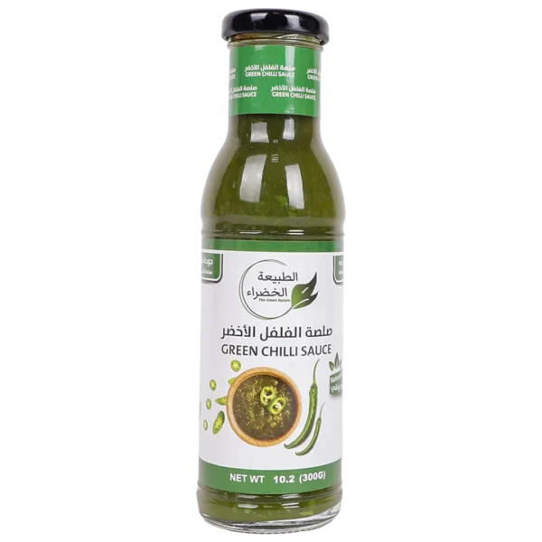 الطبيعة الخضراء صلصلة الفلفل الاخضر 300 ج