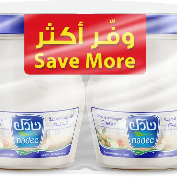 نادك شبيه جبنة كريم قابلة للدهن 2 حبة 500 ج