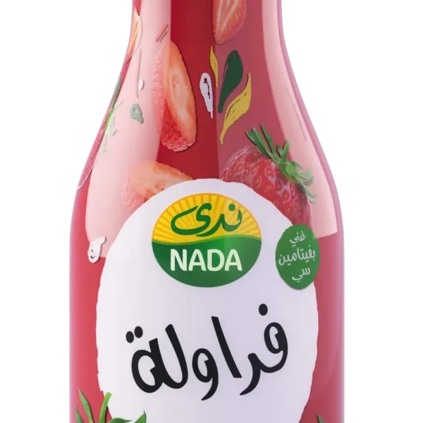 ندى عصير بنكهة فراولة 1.3 لتر
